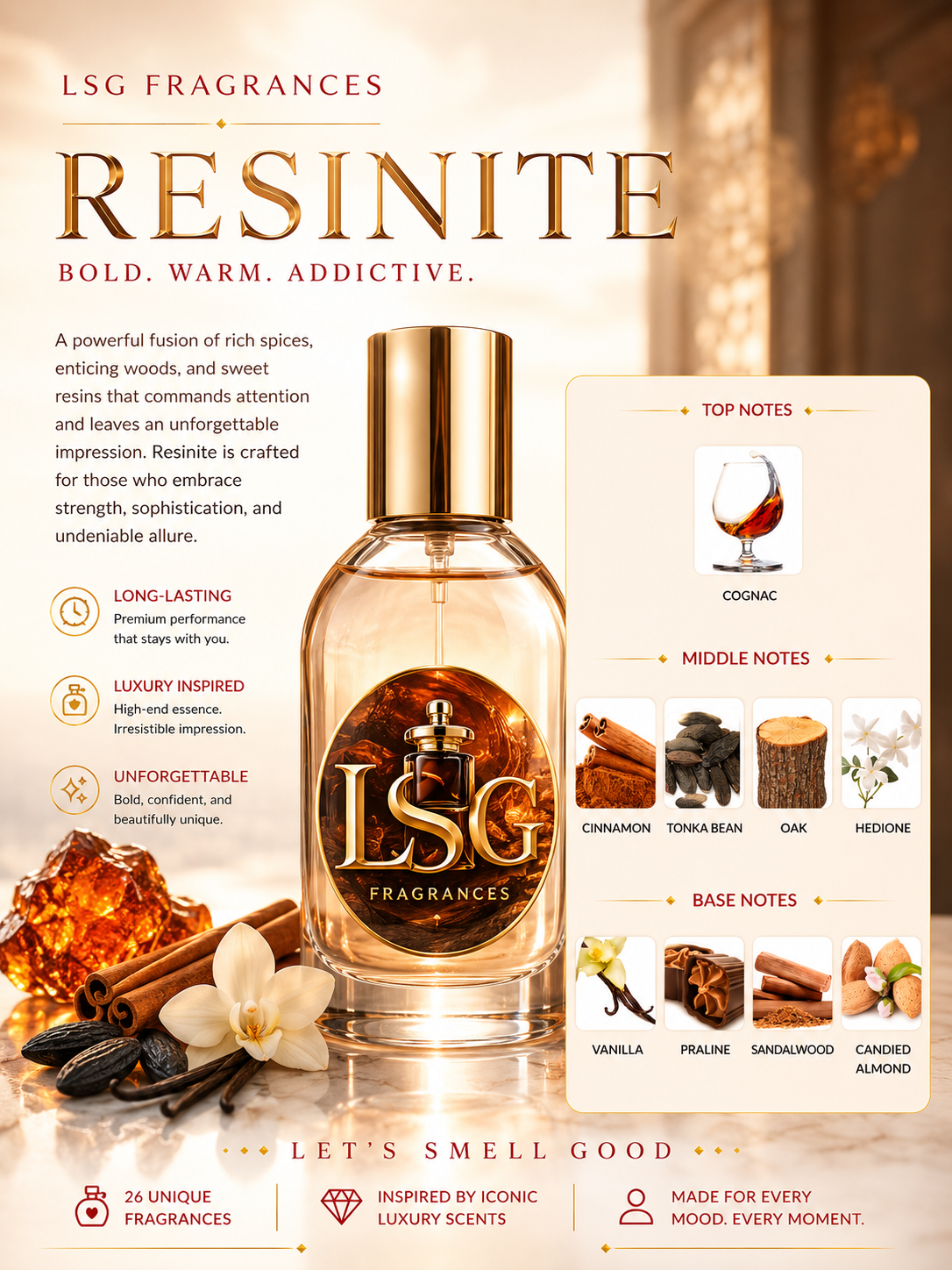 LSG Fragrances – Resinite 30ml Extrait
