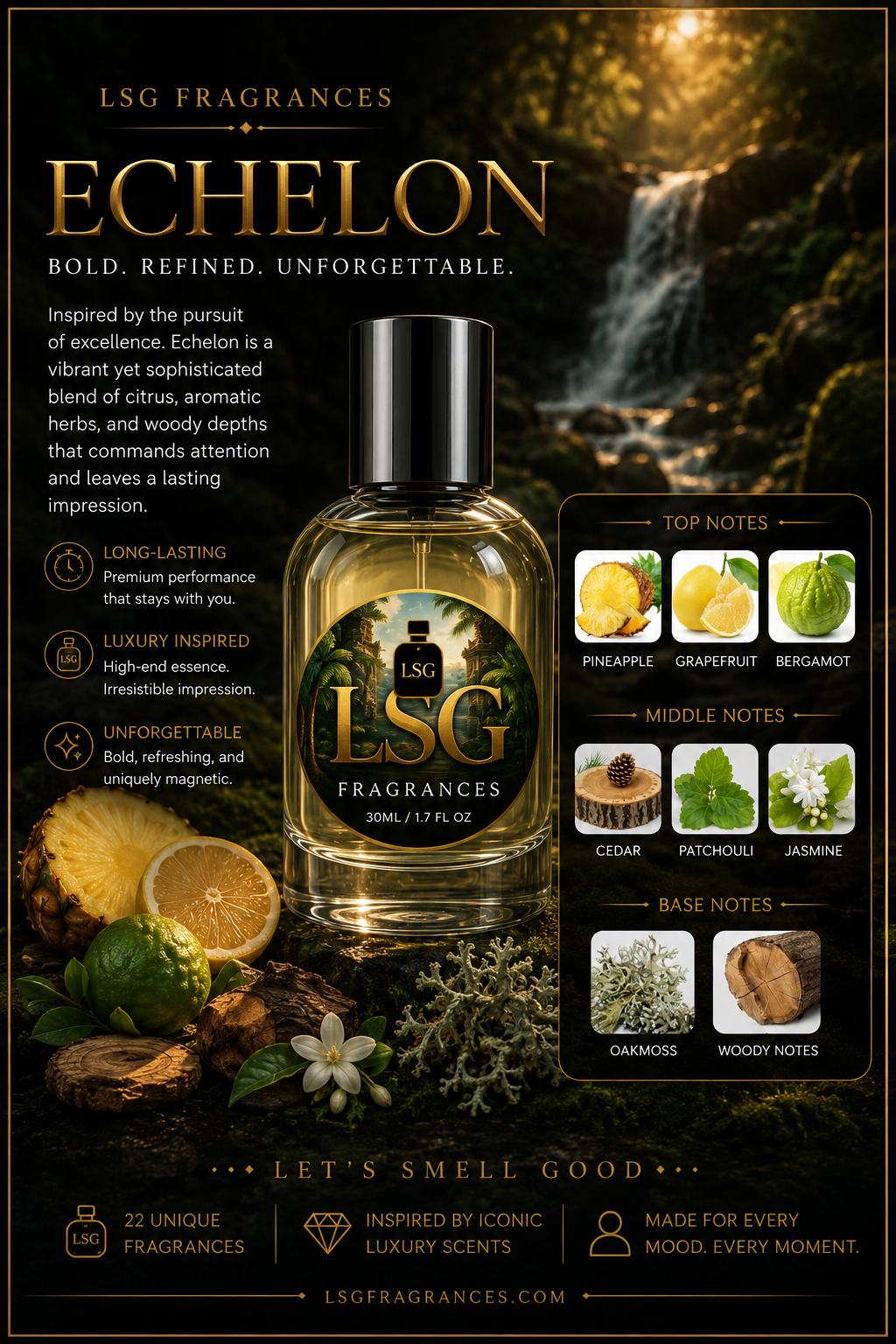 LSG Fragrances – Echelon 30ml Extrait