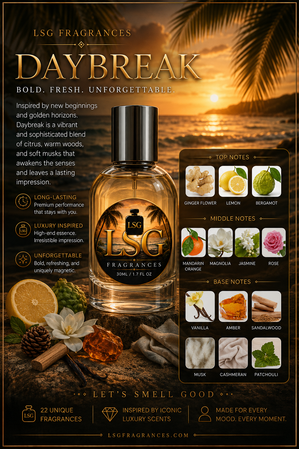 LSG Fragrances – Daybreak 30ml Extrait