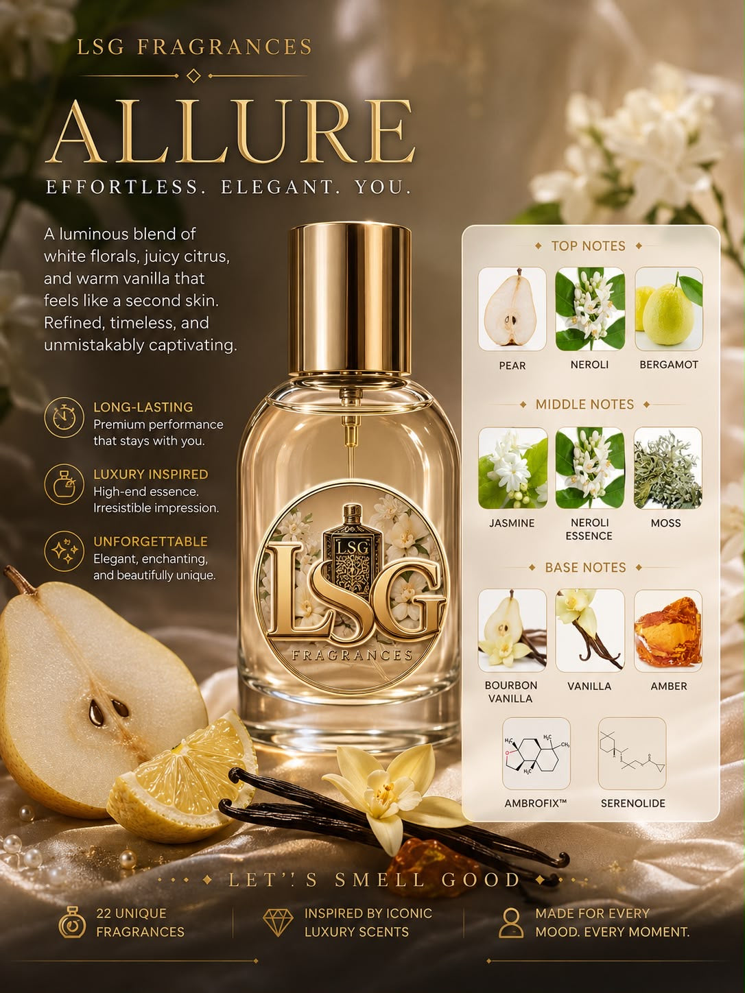 LSG Fragrances- Allure 30ml extrait