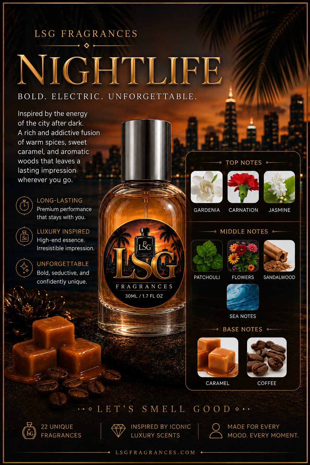 LSG Fragrances-Nightlife 30ml extrait