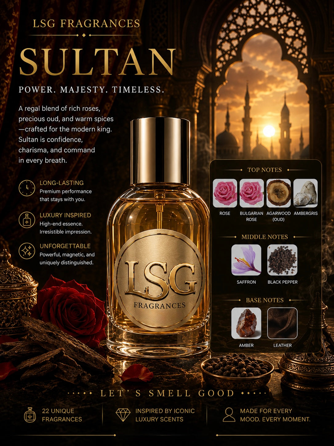 LSG Fragrances-Sultan 30ml extrait