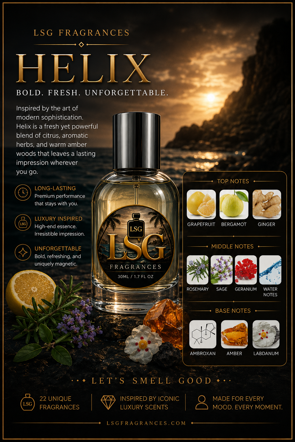 LSG Fragrances-Helix 30ml extrait