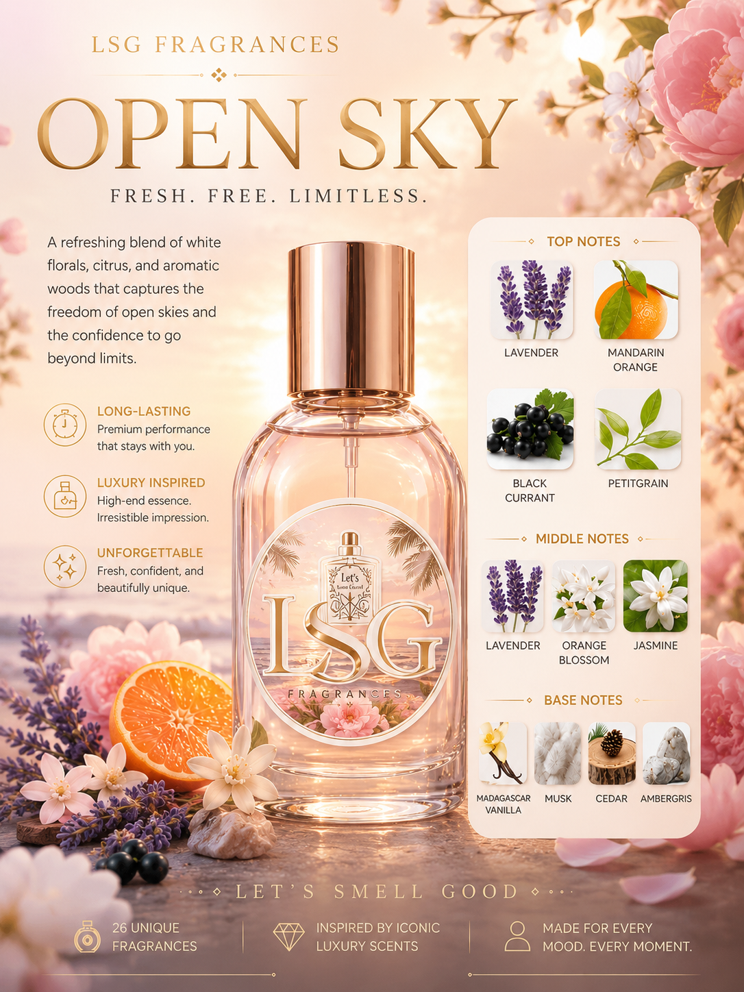LSG Fragrances-Open Sky 30ml extrait
