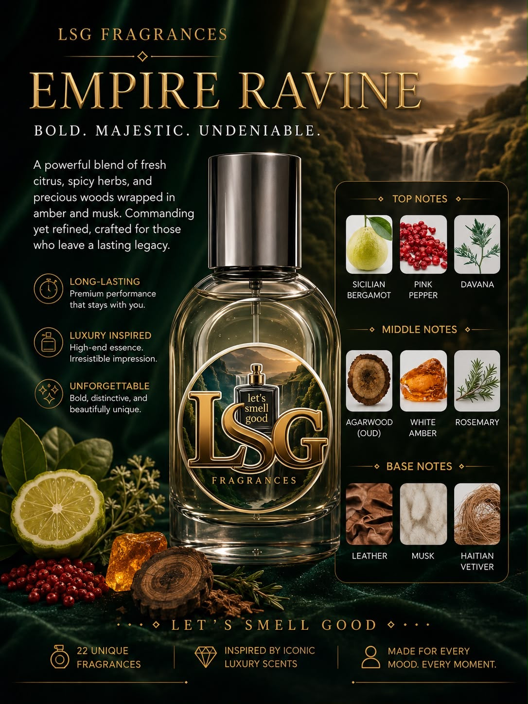 LSG Fragrances-Emipre Ravine 30ml extrait